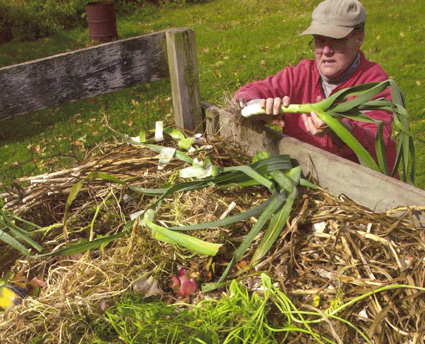 Turning the Compost